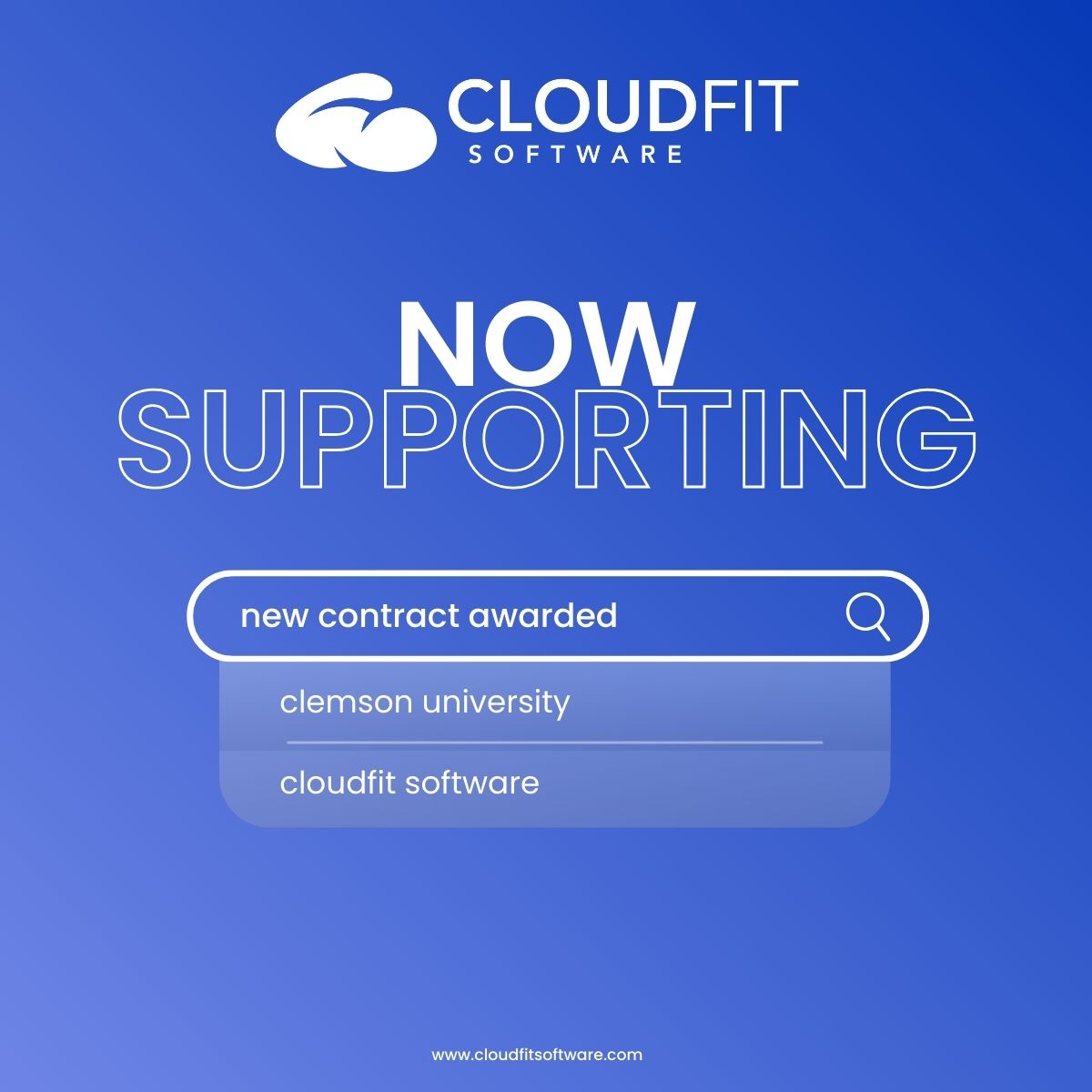 CloudFit Software Awarded Microsoft Licensing and CMMC Services Contract with Clemson University 